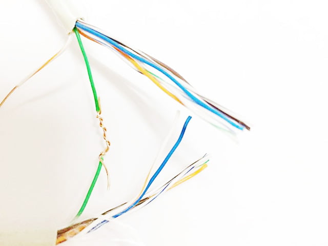 Dây mạng bị đứt 1 sợi và cách nối dài