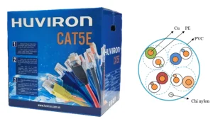 Dây mạng CAT5E Huviron