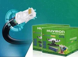 Cáp mạng CAT6 Huviron có chất lượng cao, đường truyền ổn định