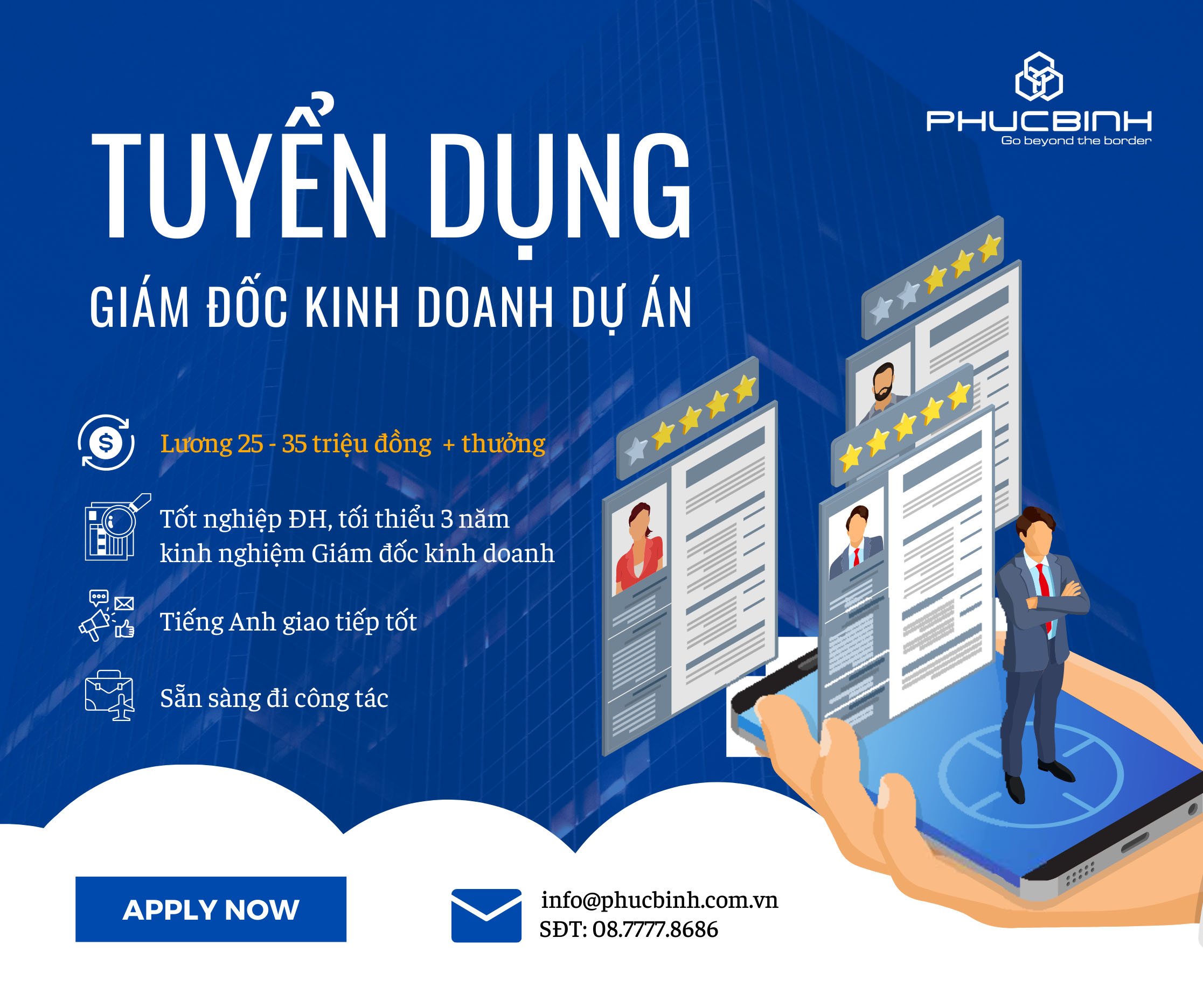 tuyển dụng giám đốc kinh doanh