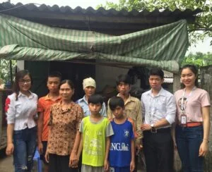 Hồ sơ tài trợ số 5 - Bé Lê Văn Hiếu 2 Bé Lê Văn Hiếu có hoàn cảnh gia đình khó khăn