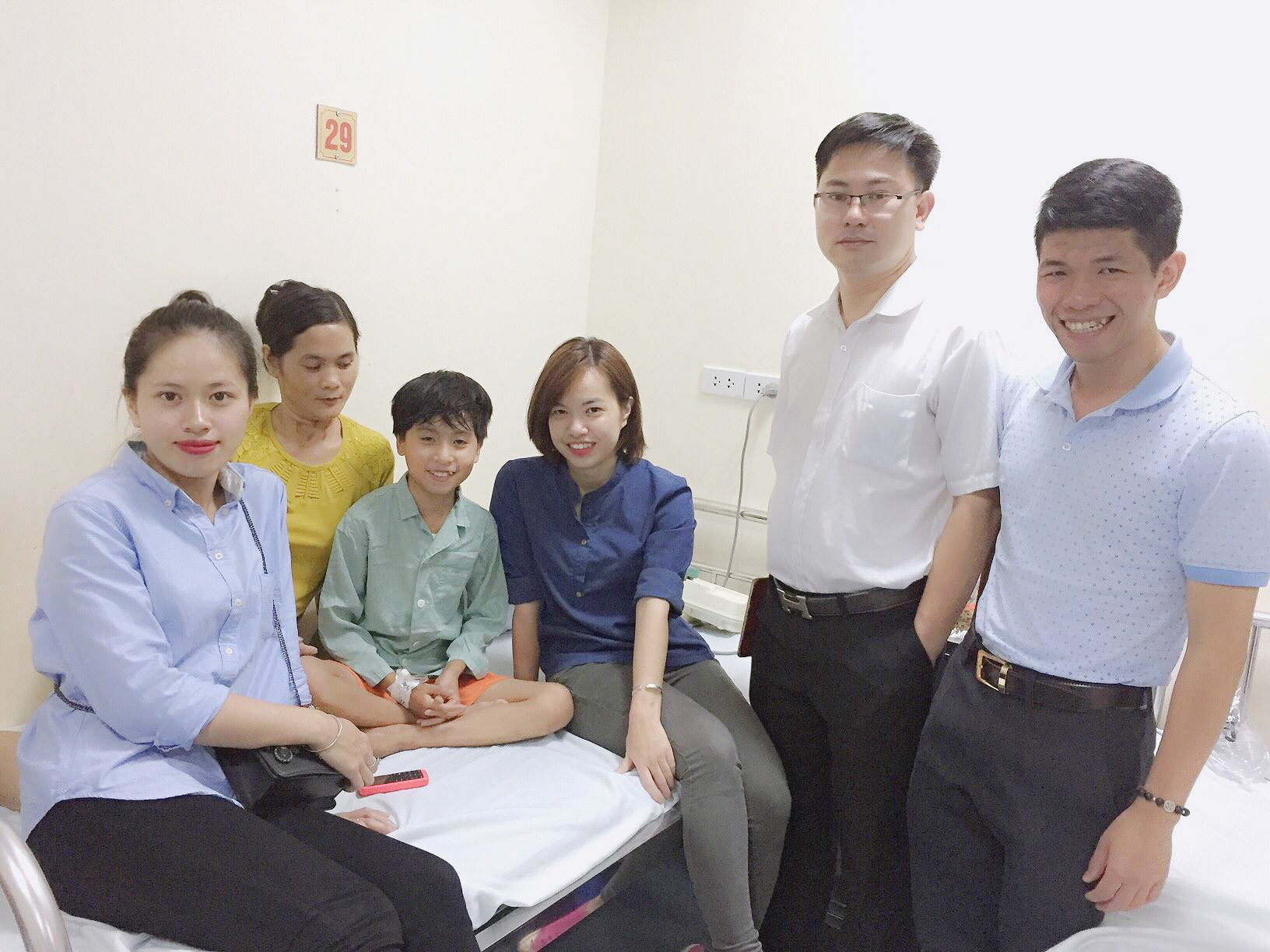 Hồ sơ tài trợ số 4 của Phucbinh donation - Bé Lê Văn Hiếu