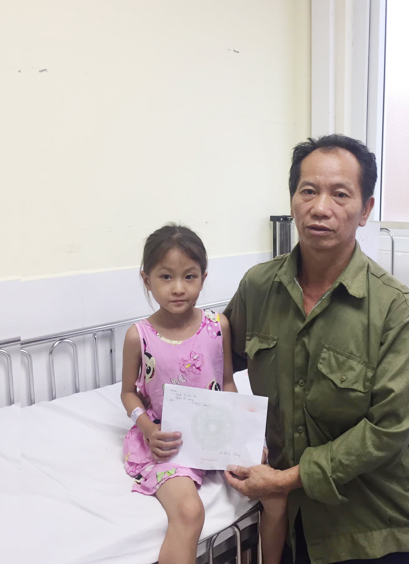 Phucbinh donation hồ sơ tài trợ số 3 - bé Dương Thị Phương