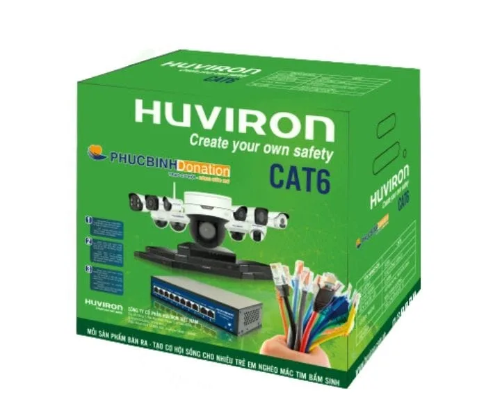Cáp mạng CAT 6 Huviron