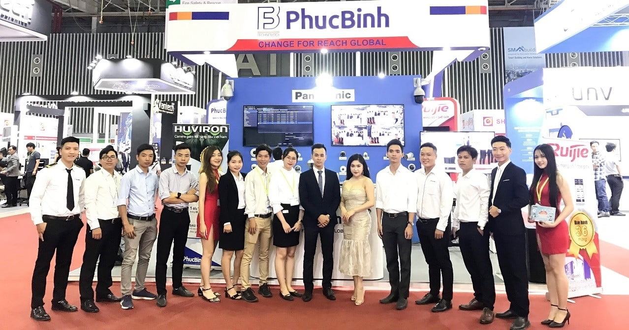 Hàng ngàn khách hàng ghé thăm Phúc Bình tại triển lãm SECUTECH VIETNAM 2019 3 hangngankhachhangghethamphucbinhtaitrienlamsecutechvietnam2019