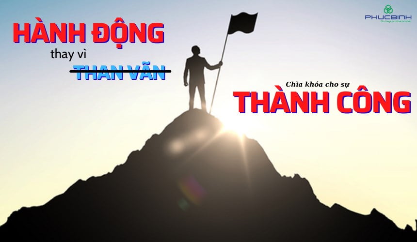 Hành động thay vì than vãn - Chìa khóa cho sự thành công 2 hanhdongthayvithanvan