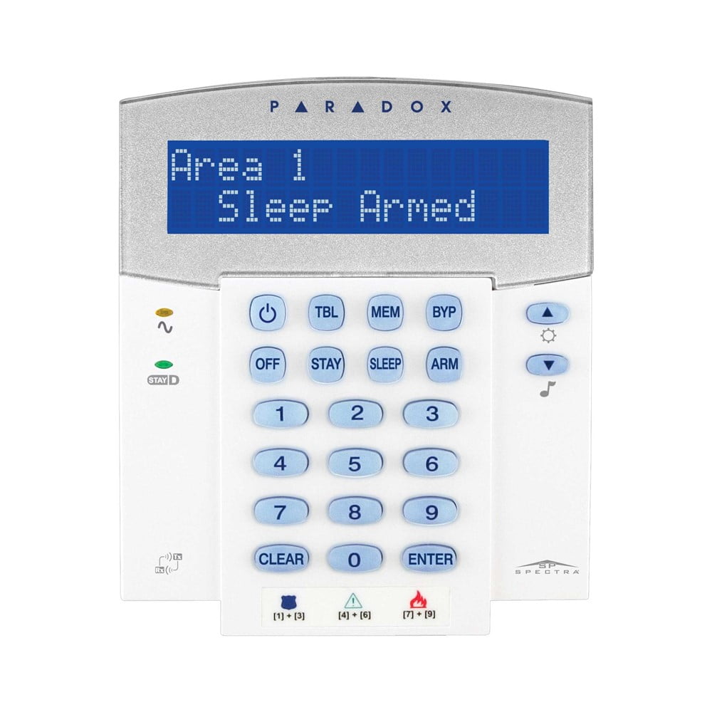 Paradox K32LX Alarm LCD Keypad 17 Bàn phím LED Paradox K32LX