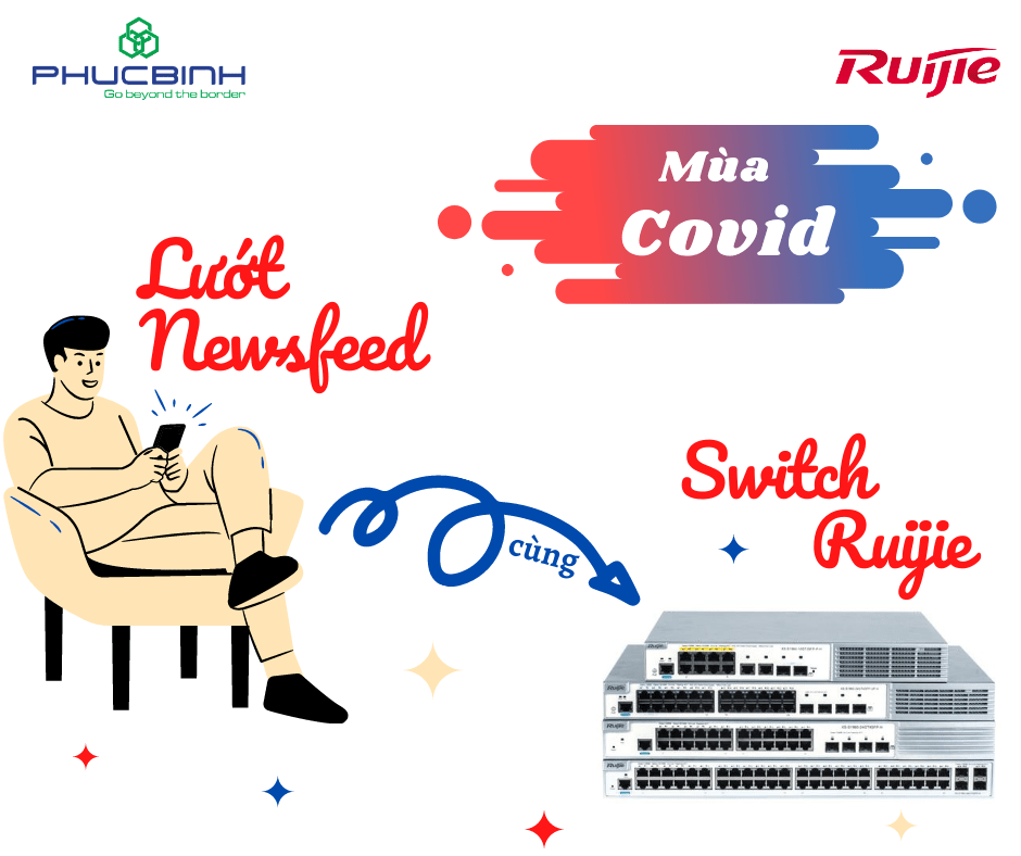 pb luot newsfeed cung switch ruijie