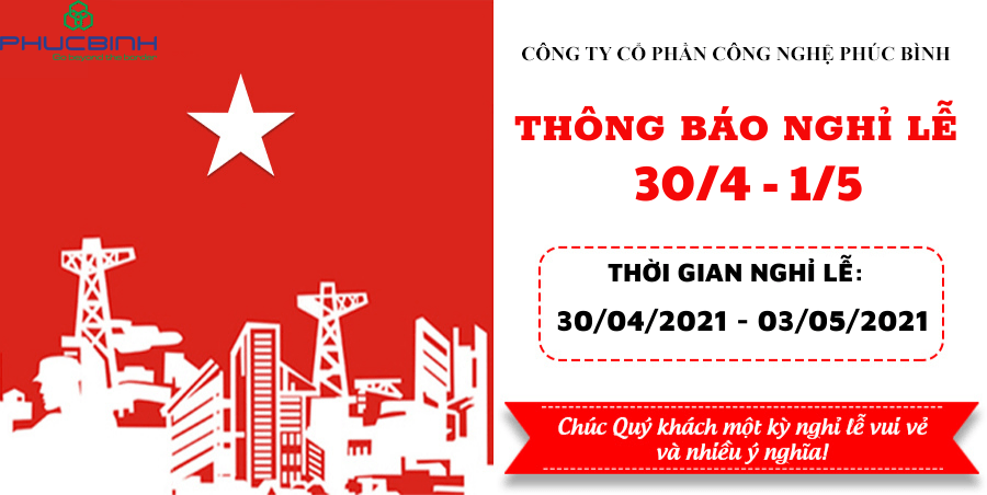 thong bao ky nghi le 30 4 1 5 2021 phuc binh