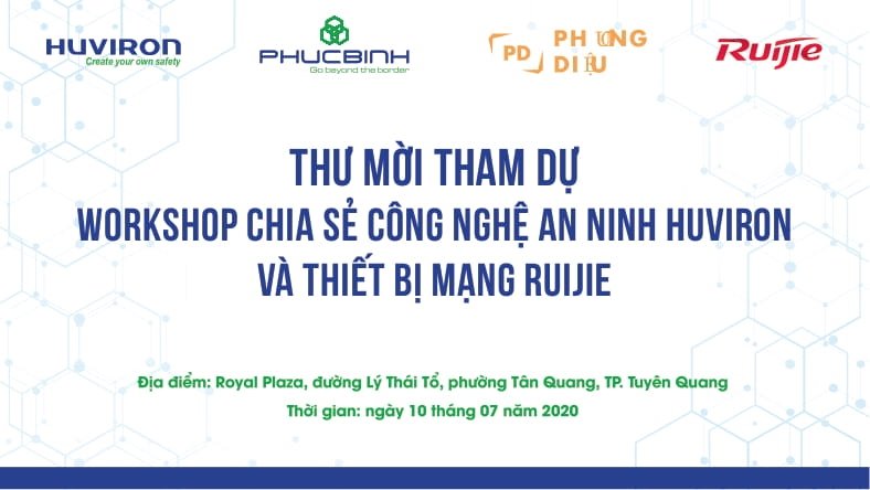Chương trình Đào tạo “Chia sẻ cơ hội phát triển Công nghệ Camera và Thiết bị mạng” – Quý khách hàng tỉnh Tuyên Quang 9 thu moi 21