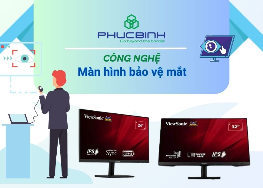 Công nghệ màn hình bảo vệ mắt ngày càng phổ biến