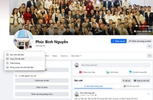 Chọn hình ảnh đại diện facebook Chọn hình ảnh đại diện facebook