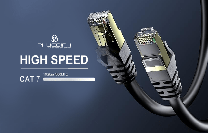 Dây cáp mạng cat7 có tốc độ truyền tải nhanh
