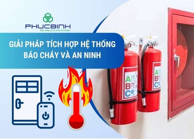 Hệ thống báo cháy được lắp đặt trong các tòa nhà, văn phòng, nhà máy
