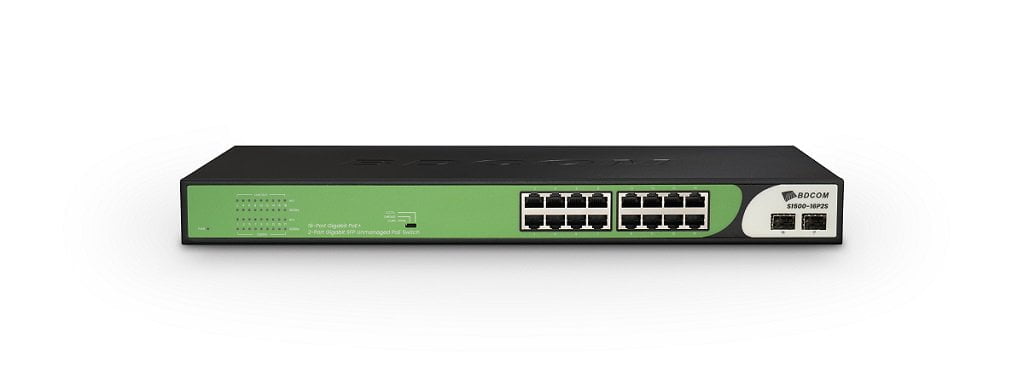 SWITCH POE BDCOM S1500-16P2S