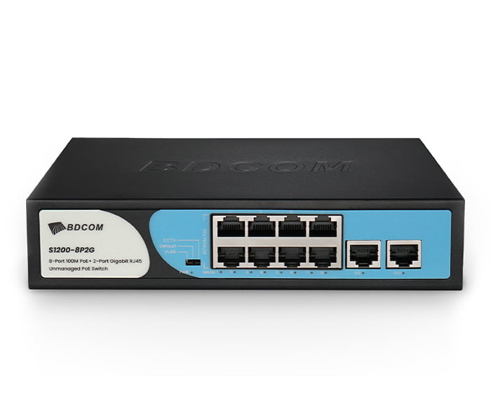 SWITCH POE BDCOM S1200-8P2G