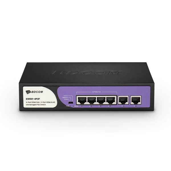 SWITCH POE BDCOM S1000-4P2F