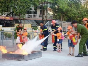 Quy định phòng cháy chữa cháy trường học 4 Phòng cháy chữa cháy trường học cần được quan tâm