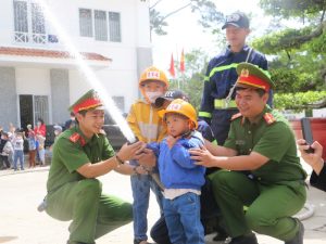Quy định phòng cháy chữa cháy trường học 5 Các trường học có quy mô lớn do đơn vị công an quản lý PCCC
