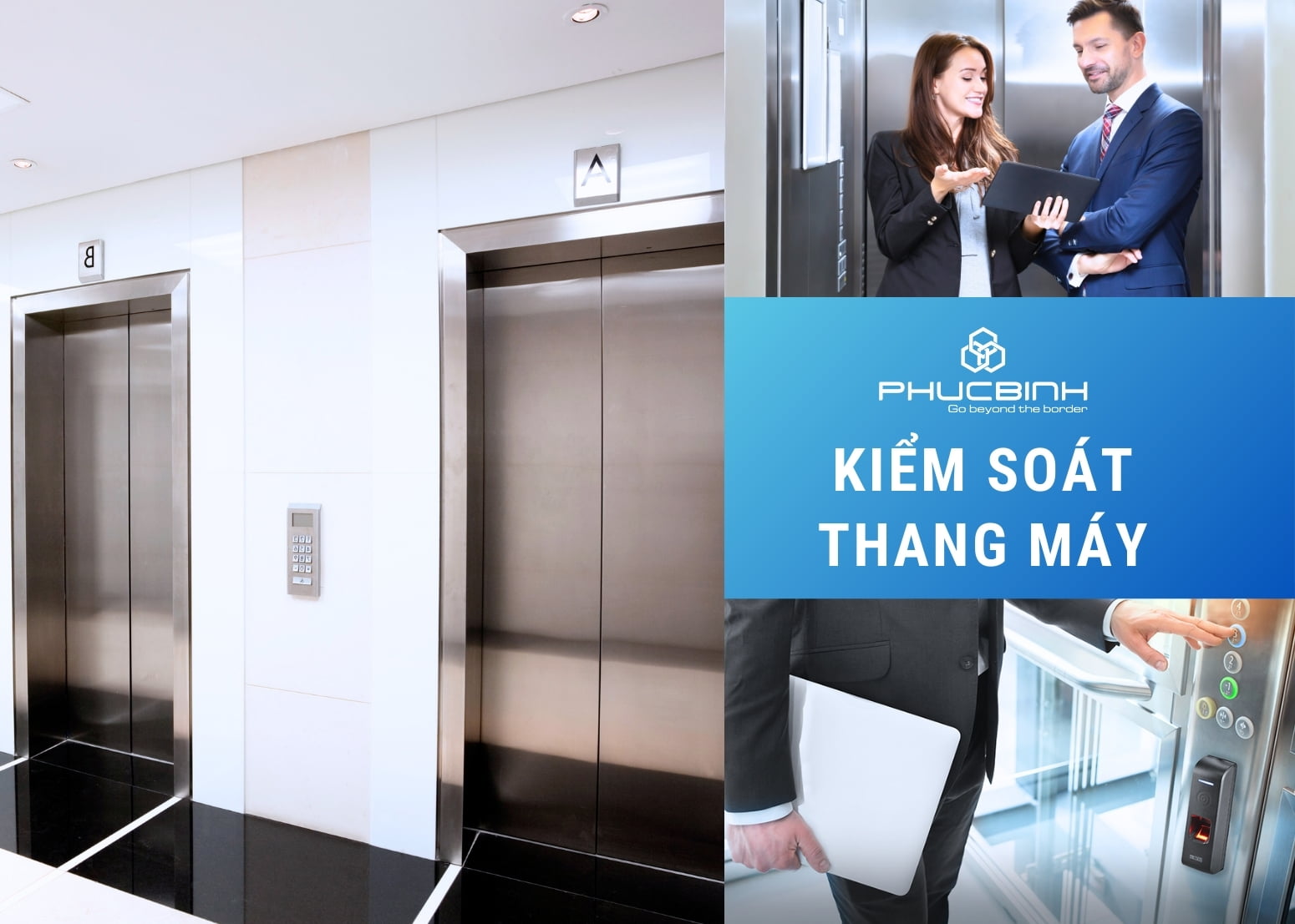 Giải pháp kiểm soát thang máy tăng cường an ninh cho các tòa nhà