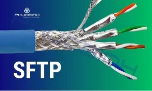 Cấu tạo và ứng dụng của 5 loại dây cáp mạng phổ biến 8 Cáp mạng SFTP có khả năng chống nhiễu vượt trội
