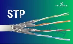 Cấu tạo và ứng dụng của 5 loại dây cáp mạng phổ biến 7 Cáp mạng STP