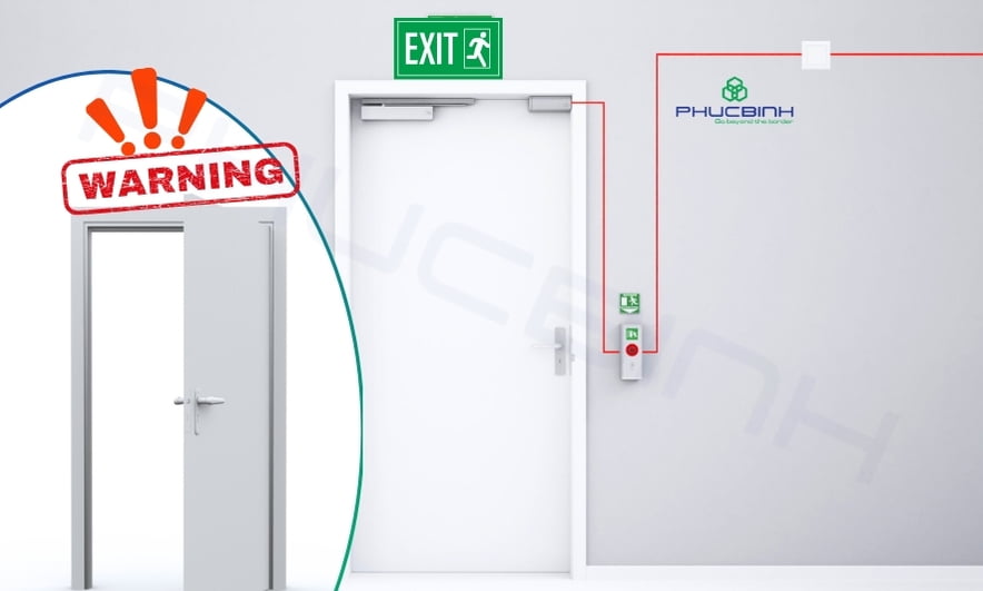 Giám sát cửa thoát hiểm thông minh