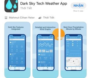 Dark Sky Tech Weather App