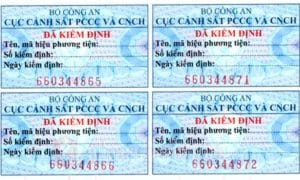 Tem kiểm định PCCC