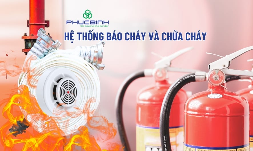 Hệ thống báo cháy và chữa cháy giúp bảo vệ an toàn cho các công trình