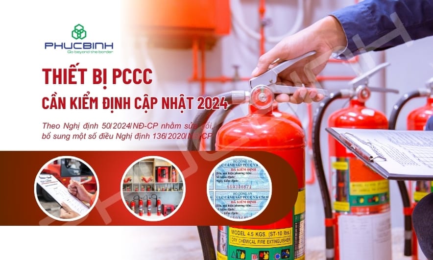 Danh mục thiết bị PCCC cần kiểm định
