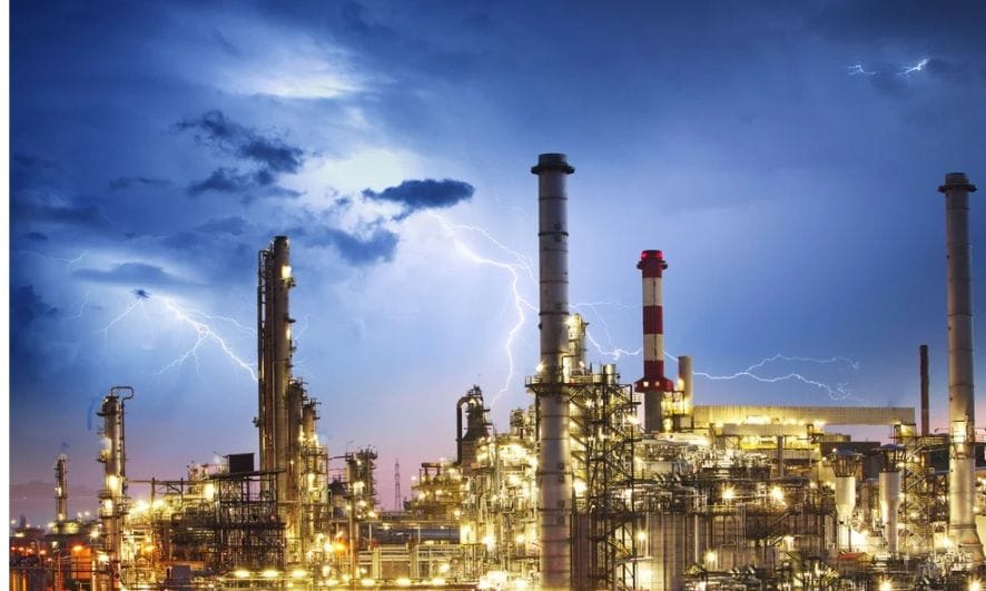 Chống sét lan truyền nhà máy
