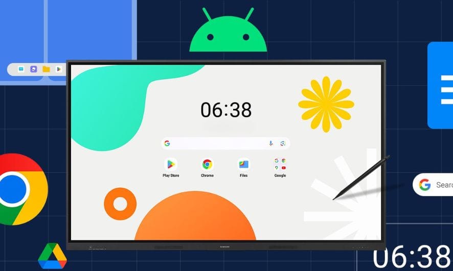 Samsung ra mắt bảng tương tác Android WAF series