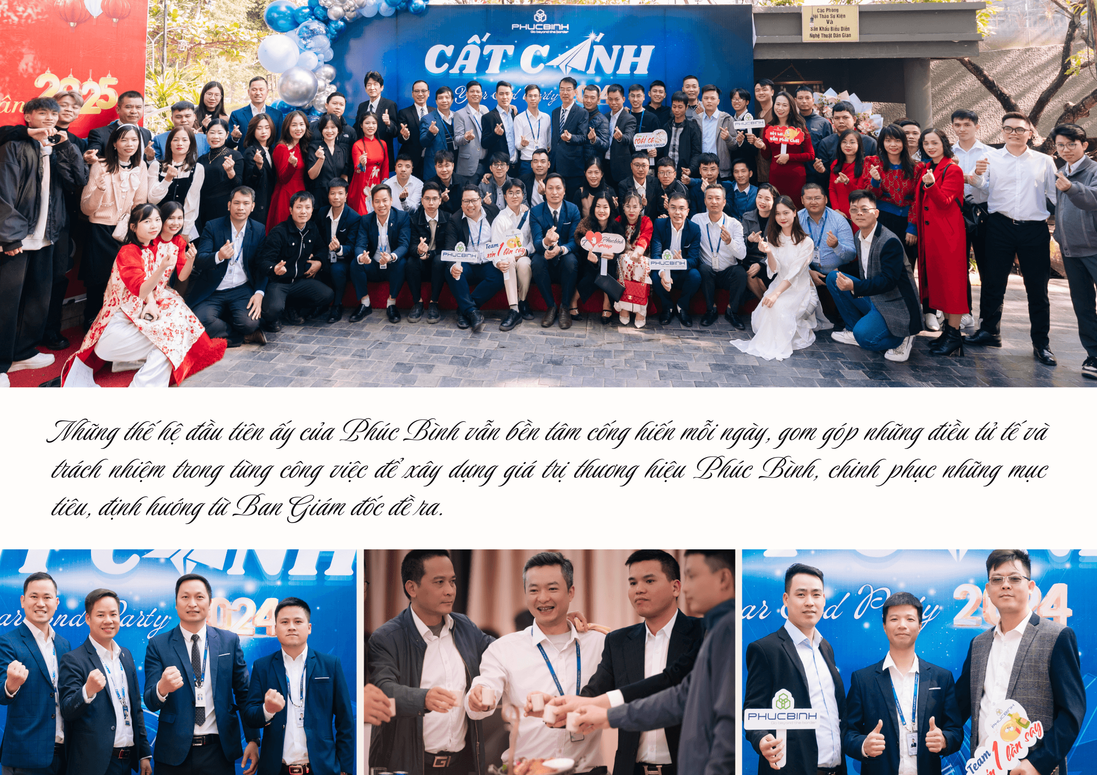 Những người PhucBinh Group nỗ lực cống hiến mỗi ngày