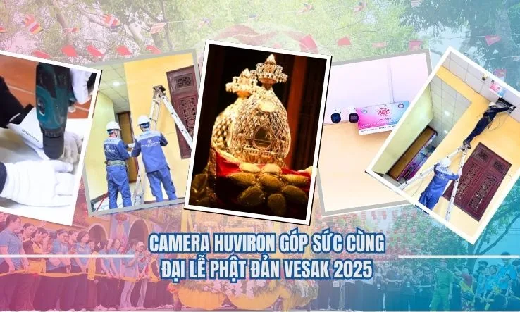 Phúc Bình là đơn vị được tin tưởng thiết kế giải pháp camera giám sát thông minh tại sự kiện