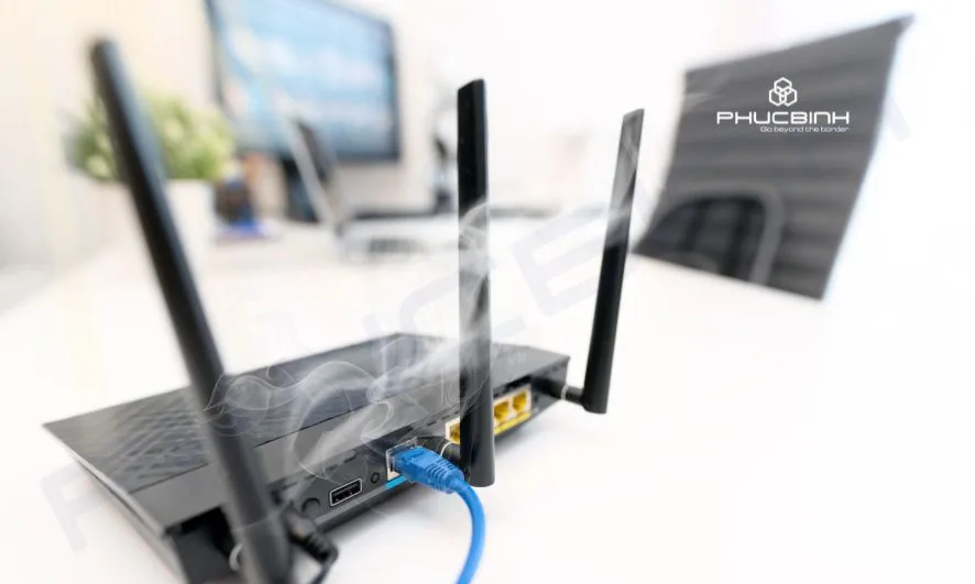 Nắng nóng có ảnh hưởng thiết bị router?