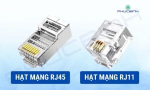 Hạt mạng RJ45 là gì? Hướng dẫn bấm và lưu ý khi lựa chọn 5 Phân loại kết nối mạng RJ45 và RJ11
