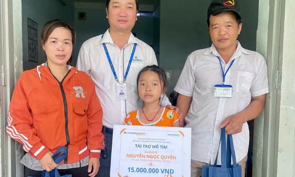 Charity case 27: Ms Nguyen Ngoc Quyen 5 tài trợ hồ sơ số 27