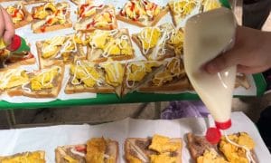 Trạm yêu thương số 4 - Dự án đặc biệt tại điểm trường Tả Xáy 4 Những phần ăn mà các bé chưa từng được ăn