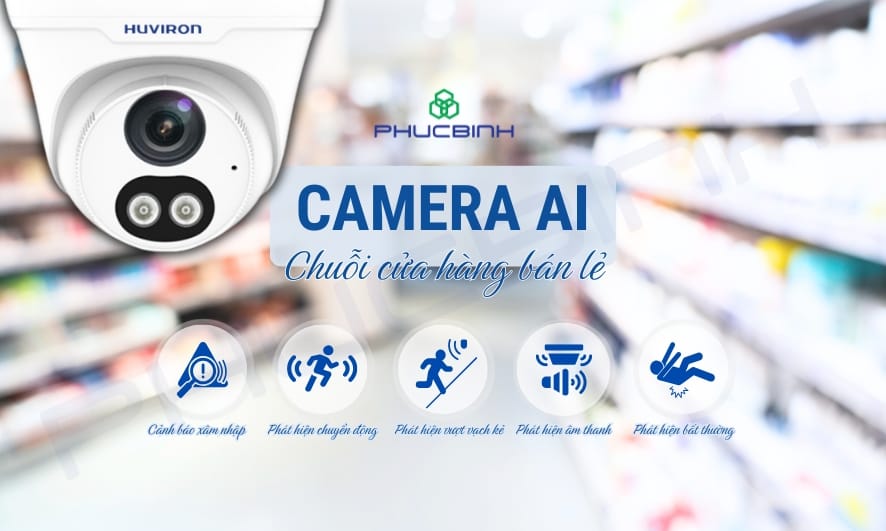 Camera AI cho chuỗi cửa hàng bán lẻ