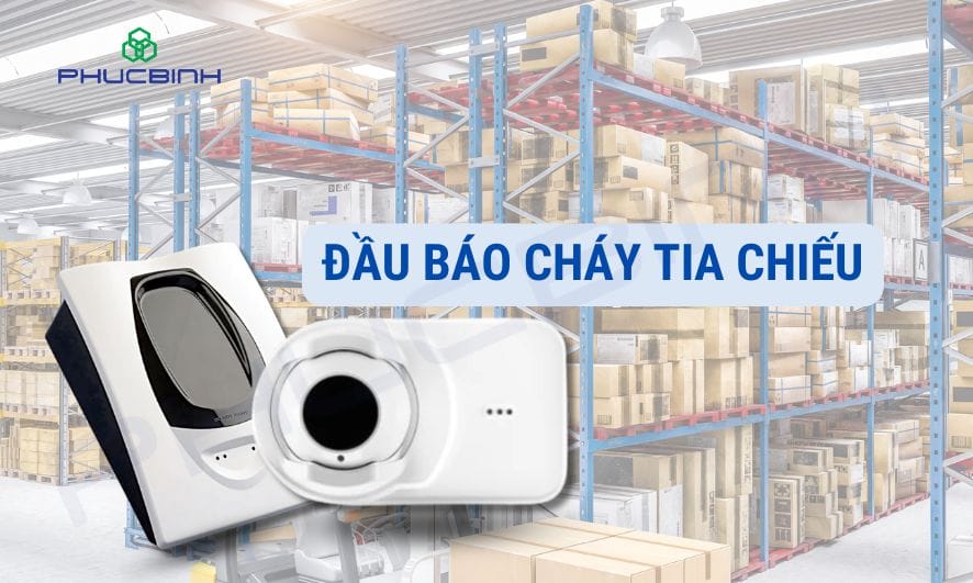 Đầu báo cháy tia chiếu phù hợp với các không gian rộng lớn