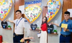 Phúc Bình tổ chức ngày hội hiến máu "Giọt hồng sẻ chia" 18 CBNV Phúc Bình đóng góp phần quà nhận được vào Quỹ PhucBinh Donation