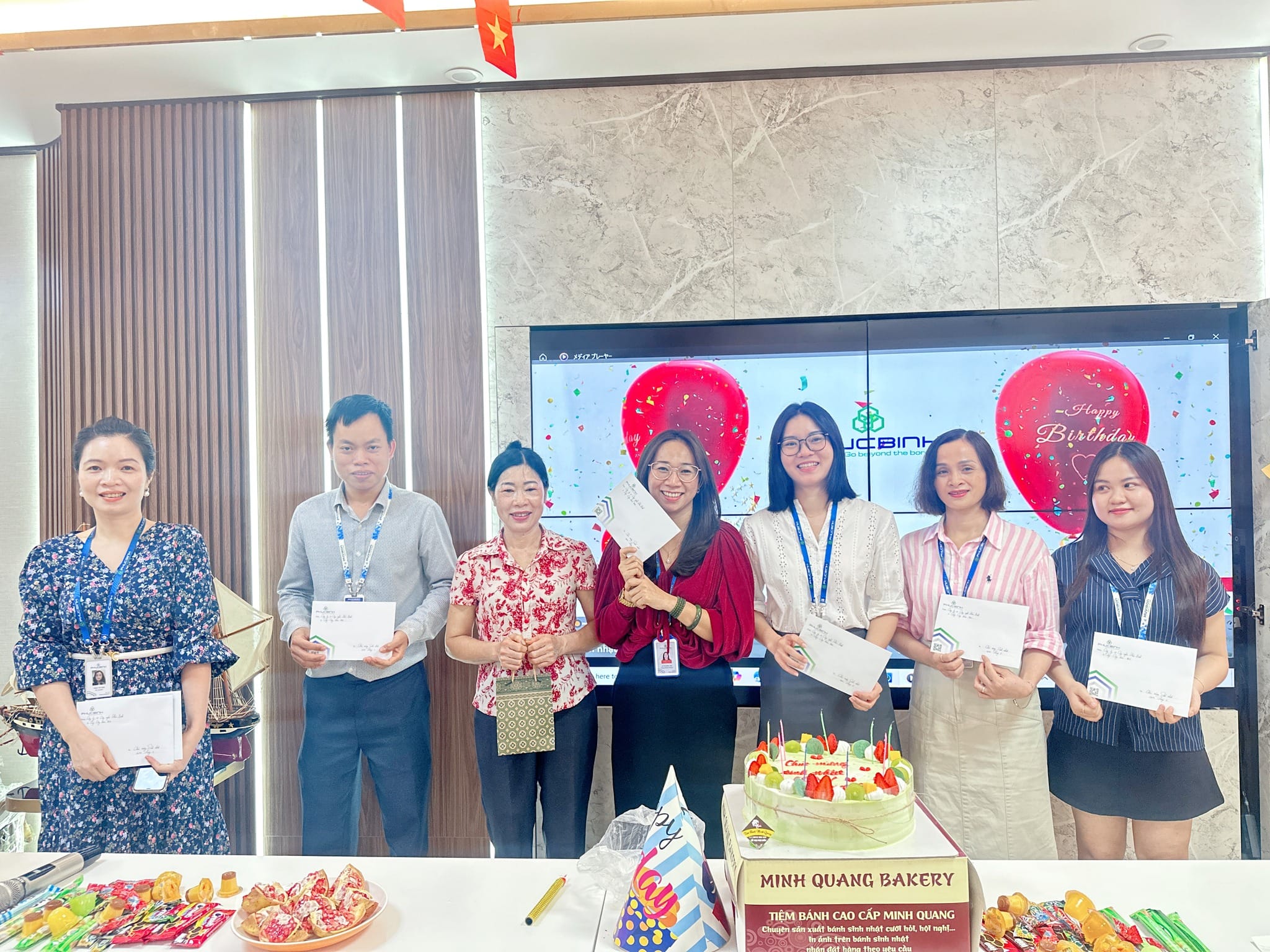 Chúc mừng sinh nhật CBNV có ngày sinh trong tháng 8