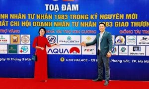 Phúc Bình tài trợ Toạ đàm Doanh nhân tư nhân 1983 Giao thương 30 Toạ đàm Doanh nhân tư nhân 1983 Giao thương
