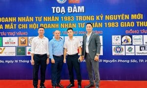 Phúc Bình tài trợ Toạ đàm Doanh nhân tư nhân 1983 Giao thương 33 Toạ đàm Doanh nhân tư nhân 1983 Giao thương