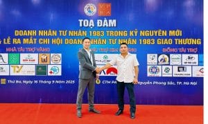 Phúc Bình tài trợ Toạ đàm Doanh nhân tư nhân 1983 Giao thương 36 Toạ đàm Doanh nhân tư nhân 1983 Giao thương