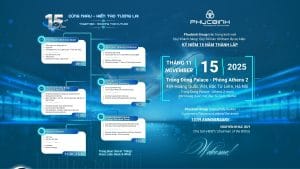 Phucbinh Group – 15 năm: Cùng nhau – Kiến tạo tương lai 6 Chương trình tri ân Quý Khách hàng, đối tác và CBNV - Những mảnh ghép trên hành trình phát triển của Phúc Bình