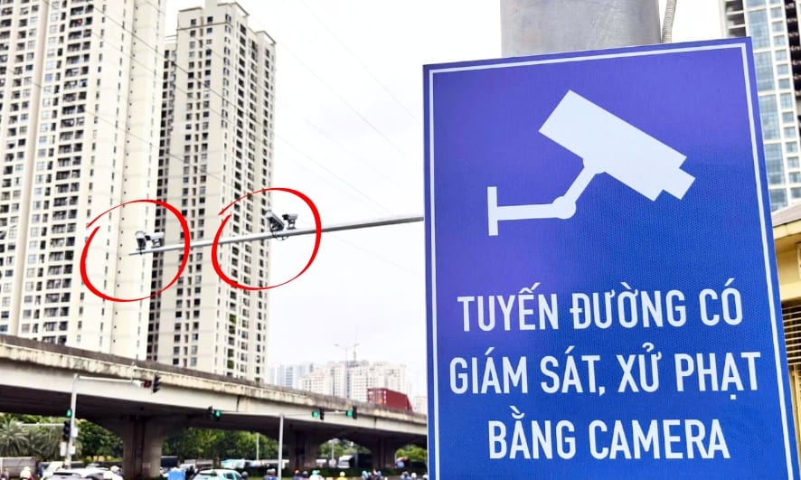 1.873 camera AI giao thông Hà Nội dự kiến vân hành tháng 12/2025 5 Camera AI giao thông dự kiến được lắp đặt trên nhiều tuyến phố