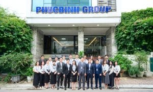 Đội ngũ kinh doanh tại trụ sở văn phòng Hà Nội