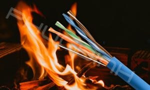 Cáp mạng có khả năng chống cháy phù hợp với các công trình yêu cầu cao về PCCC